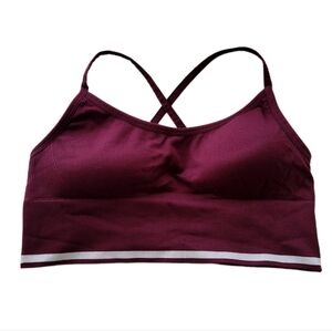 BCBGeneration Women's Cross Back Elastic Waist Sports Bra Size XS